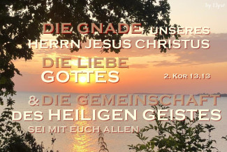 Wochenspruch Trinitatis